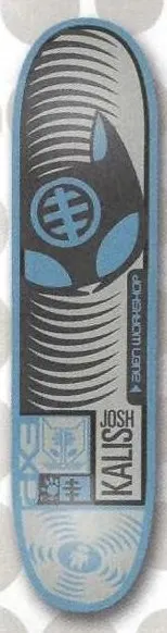 Alien Workshop Kalis Ready Ranger 2 deck in the DNA Distribution Catalog 2000 Spring