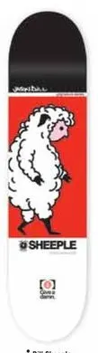 Alien Workshop Dill Sheeple deck in the DNA Distribution Catalog 2006 Spring