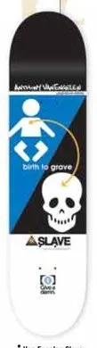 Alien Workshop Van Engelen Slave deck in the DNA Distribution Catalog 2006 Spring