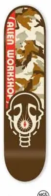 Alien Workshop Expire Logo deck in the DNA Distribution Catalog 2006 Spring