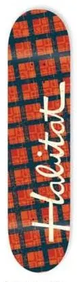 Habitat Highbrow Plaid deck in the DNA Distribution Catalog 2008 Fall