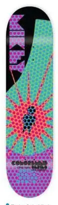 Alien Workshop Taylor Colorblind deck in the DNA Distribution Catalog 2008 Fall