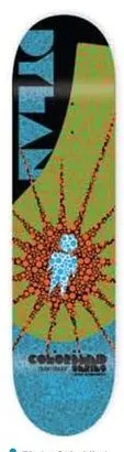 Alien Workshop Rieder Colorblind deck in the DNA Distribution Catalog 2008 Fall