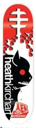 Alien Workshop Kirchart Devil's Rain deck in the DNA Distribution Catalog 2008 Fall