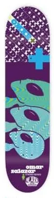 Alien Workshop Salazar Strobe deck in the DNA Distribution Catalog 2008 Fall