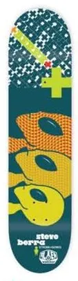 Alien Workshop Berra Strobe deck in the DNA Distribution Catalog 2008 Fall