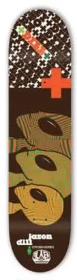 Alien Workshop Dill Strobe deck in the DNA Distribution Catalog 2008 Fall