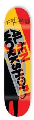 Alien Workshop Dyrdek Soldier Mini deck in the DNA Distribution Catalog 2008 Fall