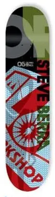 Alien Workshop Berra OG Logo deck in the DNA Distribution Catalog 2008 Fall