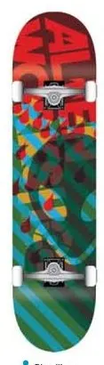 Alien Workshop Bloodline deck in the DNA Distribution Catalog 2008 Fall