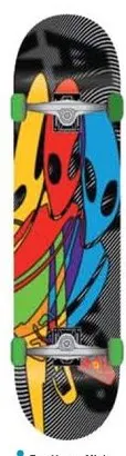 Alien Workshop Fun House Mini deck in the DNA Distribution Catalog 2008 Fall