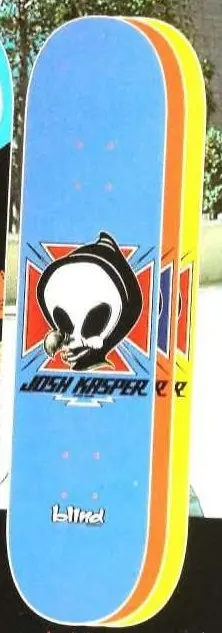Blind Kasper Dodo Skull deck in the Dwindle Distribution 2002 Spring
