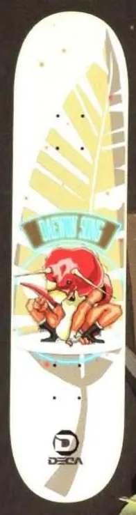 Deca Song Dino (Triceratops) deck in the Dwindle Distribution 2002 Spring