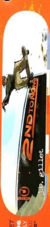 Deca Gillet 2nd to None deck in the Dwindle Distribution 2002 Spring