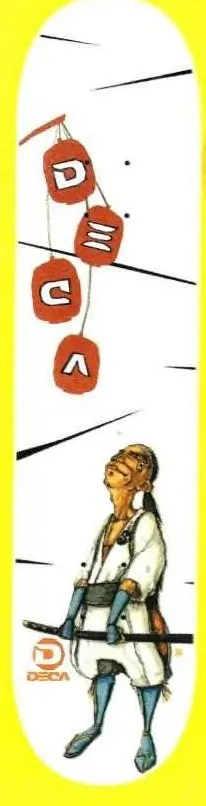 Deca Samurai deck in the Dwindle Distribution 2002 Spring