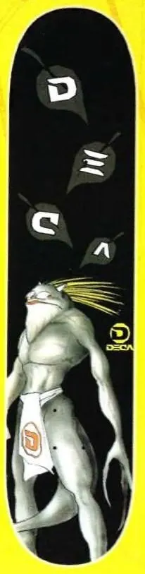 Deca Grey Oni deck in the Dwindle Distribution 2002 Spring