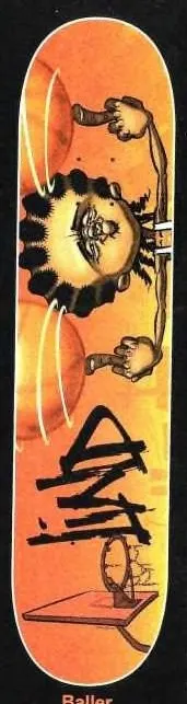 Blind Baller deck in the Dwindle Distribution 2002 Spring