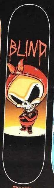 Blind Thugsta deck in the Dwindle Distribution 2002 Spring