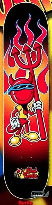 World Industries Bartie OG Devil deck in the Dwindle 2006 Spring