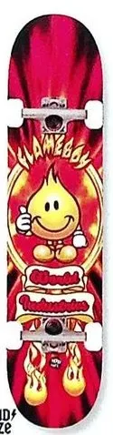 World Industries Flameboy V2.0 Complete (Mid) deck in the Dwindle 2006 Spring