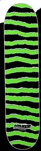 Speed Demons Green Stripes deck in the Dwindle 2006 Spring