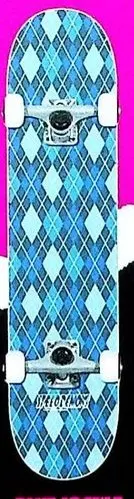 Speed Demons Blue Argyle Complete deck in the Dwindle 2006 Spring