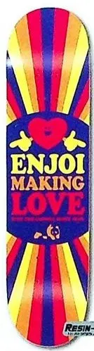 Enjoi Berry Making Love deck in the Dwindle 2006 Spring