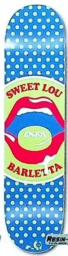 Enjoi Barletta Sweet Lou deck in the Dwindle 2006 Spring
