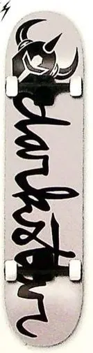 Darkstar Cursive Complete deck in the Dwindle 2006 Spring