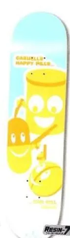 Enjoi Berry Happy Pills deck in the Dwindle Distribution 2005 Fall