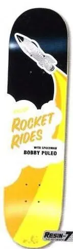 Enjoi Puleo Rocket Rides deck in the Dwindle Distribution 2005 Fall