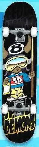 Speed Demons Eight Ball Complete deck in the Dwindle Distribution 2005 Fall