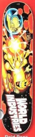 World Industries Roid Rage deck in the Dwindle Distribution 2005 Fall