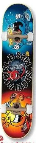 World Industries Crank Call Mid Complete deck in the Dwindle Distribution 2005 Fall