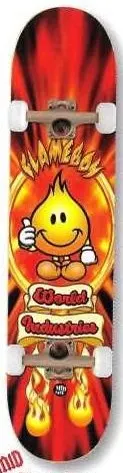 World Industries Flameboy V2.0 Mid Complete deck in the Dwindle Distribution 2005 Fall