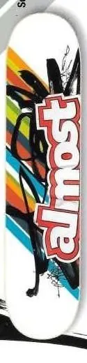 Almost Scribble Jam (White) deck in the Dwindle Distribution 2005 Fall