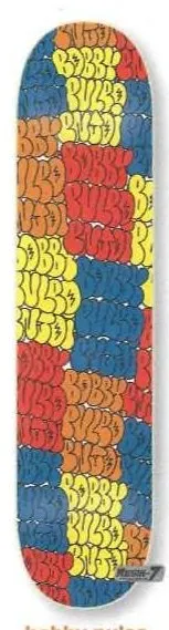 Enjoi Puleo Bubbles deck in the Dwindle Distribution 2005 Summer Supplement