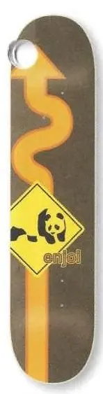 Enjoi Roadsign deck in the Dwindle Distribution 2005 Summer Supplement