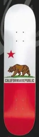 Speed Demons State Flags California deck in the Dwindle Distribution 2006 Fall