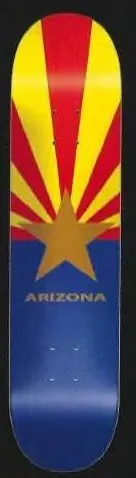 Speed Demons State Flags Arizona deck in the Dwindle Distribution 2006 Fall