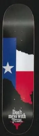 Speed Demons State Flags Texas deck in the Dwindle Distribution 2006 Fall