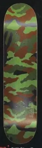 Speed Demons Camo Jungle v2 deck in the Dwindle Distribution 2006 Fall
