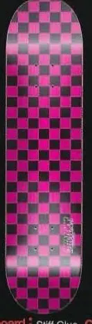 Speed Demons Checkerboard Pink deck in the Dwindle Distribution 2006 Fall