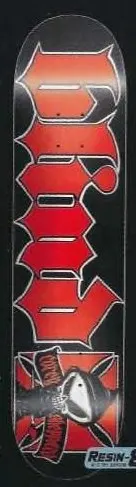 Blind Sheppard Reaper Crossbar (Red) deck in the Dwindle Distribution 2006 Fall