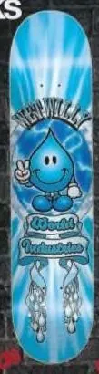 World Industries Wet Willy Icon (Micro) deck in the Dwindle Distribution 2006 Fall
