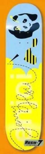 Enjoi Hsu Stinger Panda deck in the Dwindle Distribution 2006 Fall
