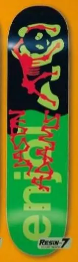 Enjoi Adams X-Ray Panda deck in the Dwindle Distribution 2006 Fall