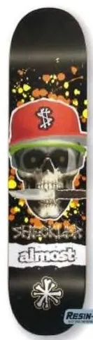 Almost Sheckler Old Skull deck in the Dwindle Distribution 2006 Fall