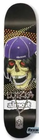 Almost Lutzka Old Skull deck in the Dwindle Distribution 2006 Fall