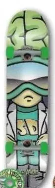 Speed Demons Brainiac V2 deck in the Dwindle Distribution 2006 Holiday Prebook